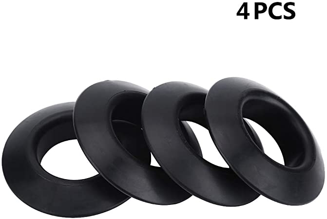 4Pcs Kayak Paddle Drip Ring, Durable Practical Rubber Drip Rings for Kayak Canoe Rafting Paddles Shaft