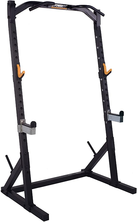 Powertec Fitness Workbench Half Rack Black