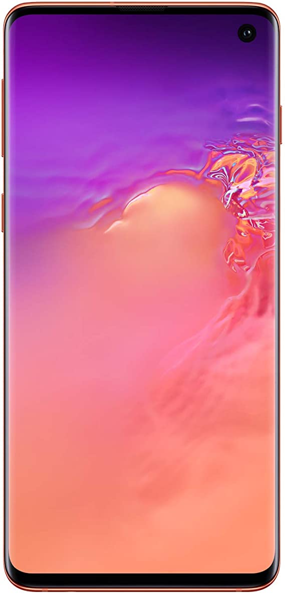 Samsung Galaxy Cellphone - S10 - Verizon - (Flamingo Pink, 128GB) (Renewed)