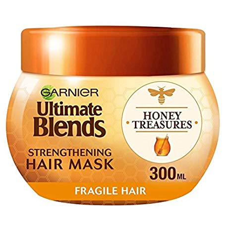 Garnier Ultimate Blends Honey Strengthening Hair Mask, 300 ml