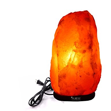 Purest Naturals Himalayan Salt Lamp- 8-9" inch- Freshens the Air and Provides Antiseptic and Antiviral Effects