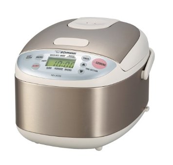 Zojirushi NS-LAC05XA Micom 3-CupUncooked Rice Cooker and Warmer