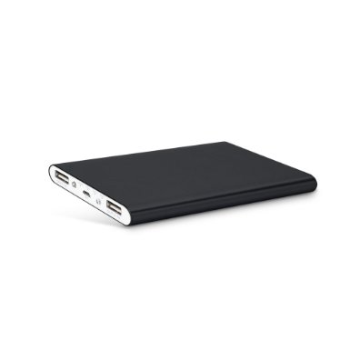 Polanfo 8000mah Power Bank Universal Ultra Compact External Battery for Smartphone and Tablets - Black