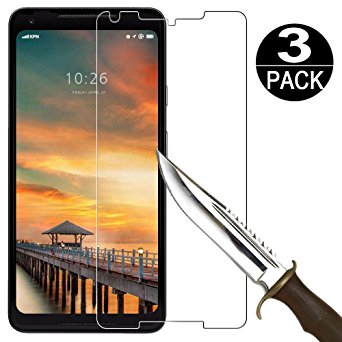 [3 Pack] Google Pixel 2 XL Screen Protector Tempered Glass [9H Hardness][Ultra Clear][Anti Scratch][Bubble Free] HD Clear Tempered Glass Screen-Protector Film for google pixel 2 xl 2017