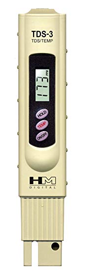 HM Digital TDS-3 Handheld Meter With Carrying Case