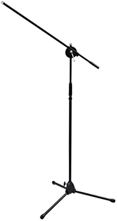 Seismic Audio - Tripod Microphone Mic Boom Stand - PA/DJ/Band/Church/Wedding use