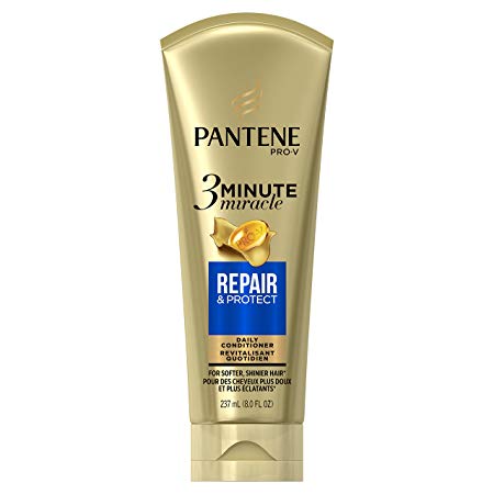 Pantene Repair & Protect 3 Minute Miracle Daily Conditioner, 8.0 fl oz (Packaging May Vary)