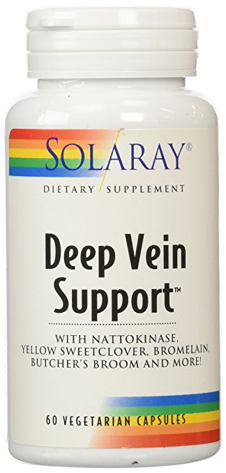 Solaray Deep Vein Support Capsules, 60 Count