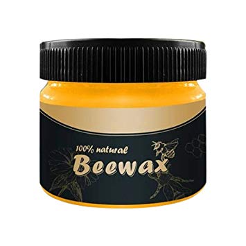 All Natural Beeswax Wood Seasoning Wax Tin, Made From Plant Based Oils And Beeswax, Cleaner Takes Seasons Most Cutting Board, Bowl and Houseware, Complete Polish Solution Furniture Polish Care Beeswax