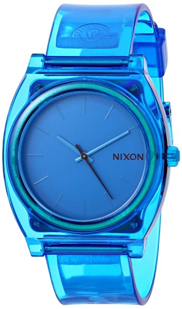 Nixon Men's A1191781-00 Time Teller P Analog Display Japanese Quartz Blue Watch