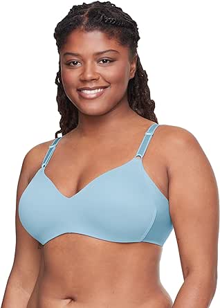 Warner's Women's No Side Effects Underarm-Smoothing Comfort Wireless Lightly Lined T-Shirt Bra 1056