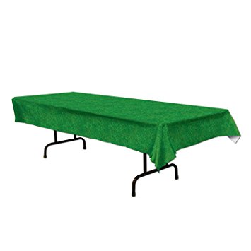 Grass Tablecover Party Accessory (1 count) (1/Pkg)