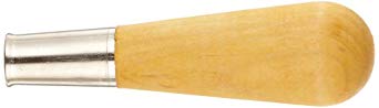 Nicholson Metal Ferruled Wooden File Handle, Size 0, 5-1/4" Length