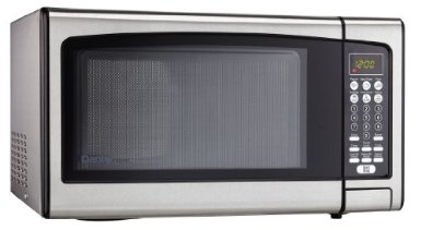 Danby Designer 1.1 cu.ft. Countertop Microwave, Stainless Steel