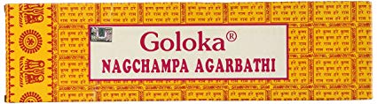 Goloka - Nag Champa - Agarbathi (Stick Incense 100 Grams)