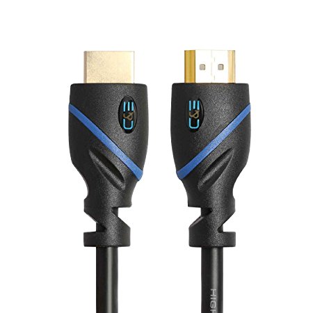 C&E 3 Pack, High Speed HDMI Cable Supports Ethernet, 3D and Audio Return [Newest Standard], 12 Feet, CNE570396