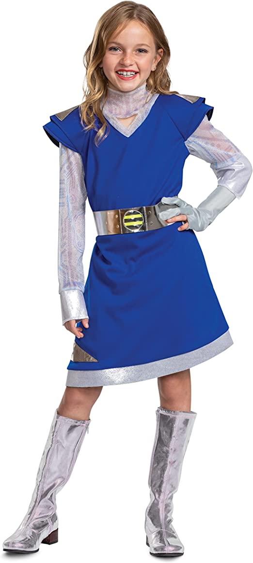 Addison Alien Costume for Kids, Official Disney Zombies Costume Outfit