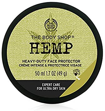 The Body Shop Hemp Face Cream-Hemp Heavy-Duty Face Protector 50ml For VERY DRY SKIN