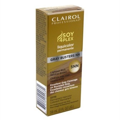 Clairol Professional Liquicolor Gray Busters 5Nn Lightest Rich N. Brown 2 Ounce (59ml) (2 Pack)