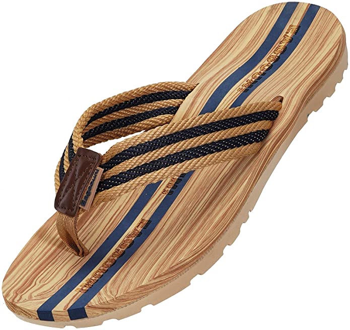Men's Women's Flip Flops Casual Comfort Thong Sandals Non-Slip Slippers for Beach