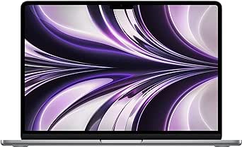 Apple 2022 MacBook Air Laptop with M2 chip: Built for Apple Intelligence, 13.6-inch Liquid Retina Display, 16GB RAM, 256GB SSD Storage, Backlit Keyboard, 1080p FaceTime HD Camera; Space Gray