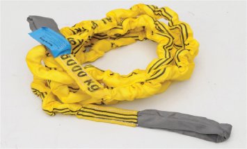 Smittybilt CC120 Yellow 2 3/8" x 30', 17,000 lb Rating Snatch Strap