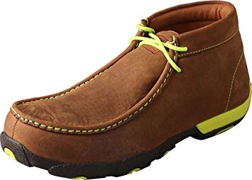 Twisted X Mens Steel Toe Driving Moccasins