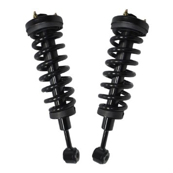 Front - Both (2) Brand New Front Driver & Passenger Side Complete Strut & Spring Assembly 2004-2008 Ford F-150 4x4 - Front