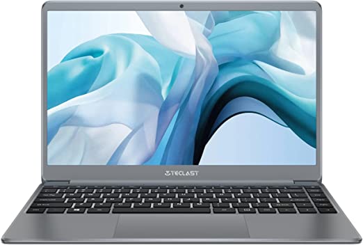 Laptop Windows 10 TECLAST F7 Plus2 8GB RAM 256GB SSD(1TB Expandable) 14 Inch Intel Gemini Lake N4120 Quad Core Processor Up to 2.6GHz FHD 1920x1080 IPS Computer WiFi USB 3.0 Bluetooth Type-C Mini-HDMI