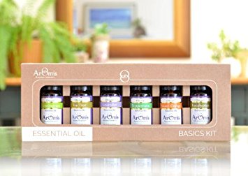 Essential Oils Kit - 100% Pure Certified Organic - Premium Theraputic Grade - 6 Types