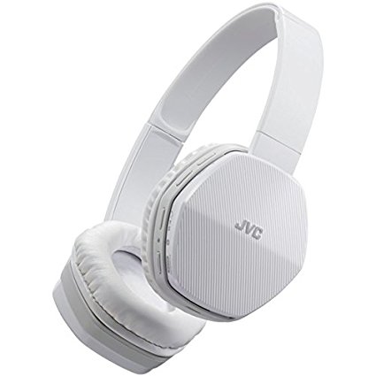 JVC HASBT5W Over-Ear Bluetooth Headphones (White)