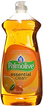 Palmolive Essential Clean Dishwashing Liquid, Orange, 828 mL