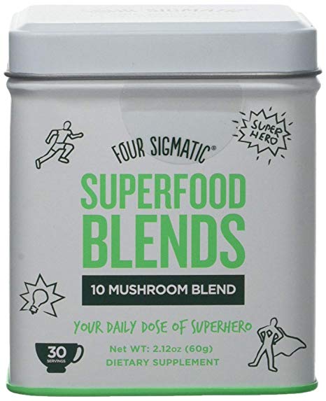 Four Sigma Foods Superfood 10 Mushroom Blend, 60 g