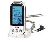 Supreme Home Cook Oven and Grill Wireless Digital Long Range Meat Thermometer With Timer in Christmas and Birthday presentation gift box