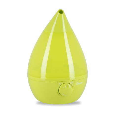 Crane Drop Shape Ultrasonic Cool Mist Humidifier with 23 Gallon output per day - Green