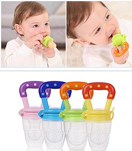Efbock Nipple Fresh Food Milk Nibbler Feeder Feeding Tool Safe Baby Supplies Toys 1set