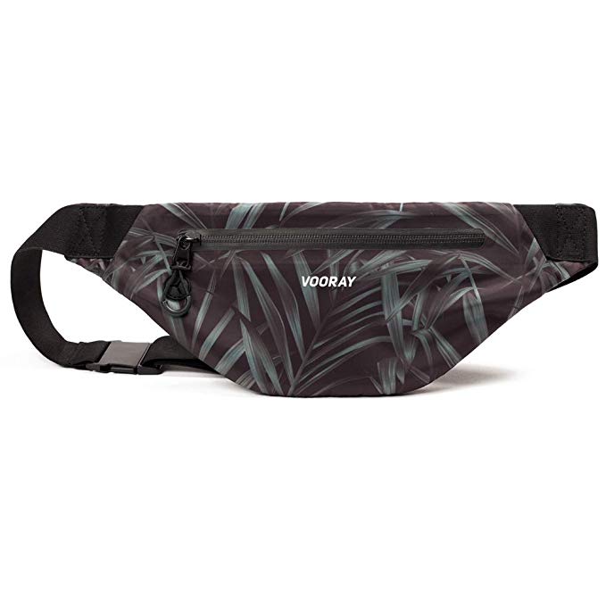 Vooray Water Resistant Stretch-Fit Active Fanny Pack for Running, Biking, Hiking, and Gym