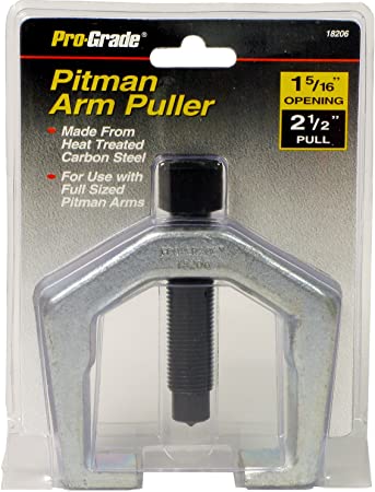 Pro-Grade 18206 Pitman Arm Puller, 1-5/16-Inch Opening Size 2-1/2-Inch Full