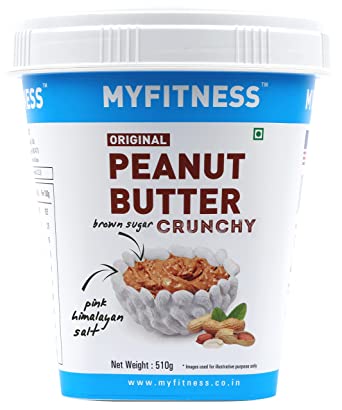 MYFITNESS Peanut Butter Crunchy 510g by I LOVE PB