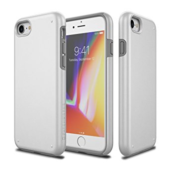 iPhone 8 Case, Patchworks Chroma Series in [White] - Slim Protective Dual Layer Hard Case For Apple iPhone 8 (2017) / iPhone 7 (2016)