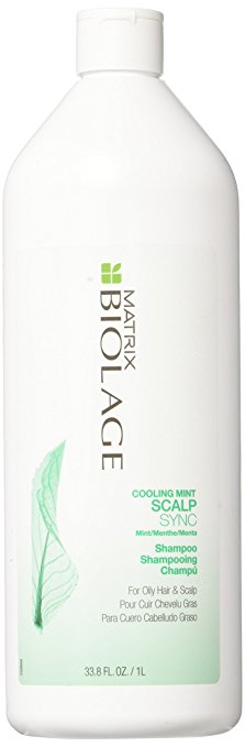 Matrix - Biolage Scalpsync Cooling Mint Shampoo (For Oily Hair & Scalp) - 1000ml/33.8oz/1 L