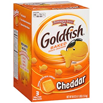 Pepperidge Farm Goldfish, Cheddar, 58-ounce box