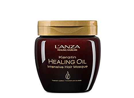 L'anza Keratin Healing Oil Intensive Hair Masque, 7.1 Fluid Ounce