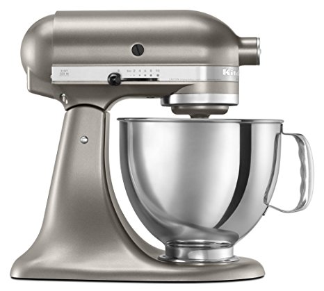 KitchenAid KSM150PSACS  Artisan Series with Pouring Shield, 5-Qt., Cocoa Silver