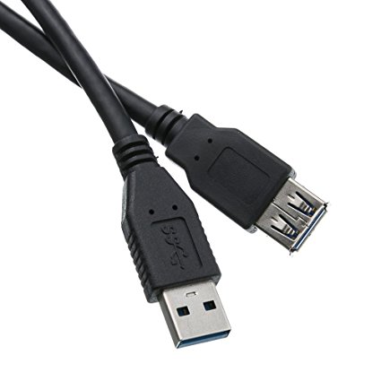 ULTRICS® USB 3.0 Extension Cable Type A Male To Female High Speed, Super fast 5Gbps Data Transfer Sync lead- 3 Meter