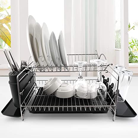  G-TING Dish Drying Rack, Dish Rack for Kitchen