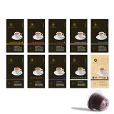 Gourmesso Espresso Bundle - 100 Nespresso Compatible Coffee Capsules