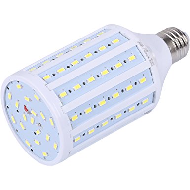 JacobsParts LED Corn Light Bulb 20W / 125W Equivalent 2200lm 90-Chip E26 Cool Daylight White 6000K