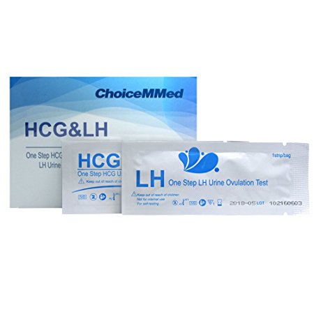 ChoiceMMed 30 Ovulation Test Strips(LH) and 5 Pregnancy Test Strips(HCG) Kit FDA Approved and Over 99% Accuracy