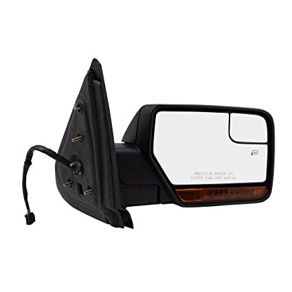 Power Folding Spotter Glass Mirror Replacement for 2012-2014 Expedition Navigator Passengers Heated Memory Puddle Lamp CL1Z17682CBPTM
